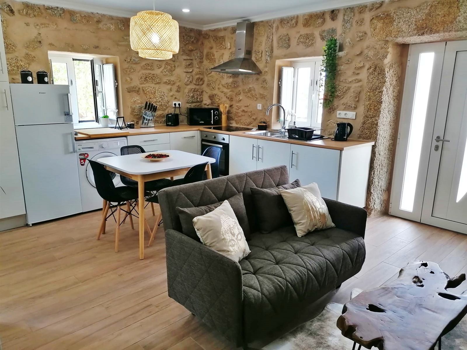 Sala e cozinha